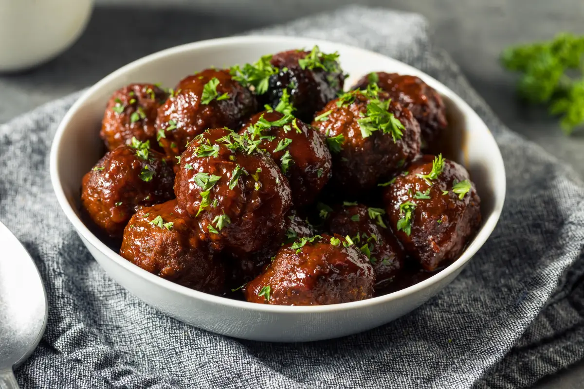 Frozen-Meatballs-in Crockpot.